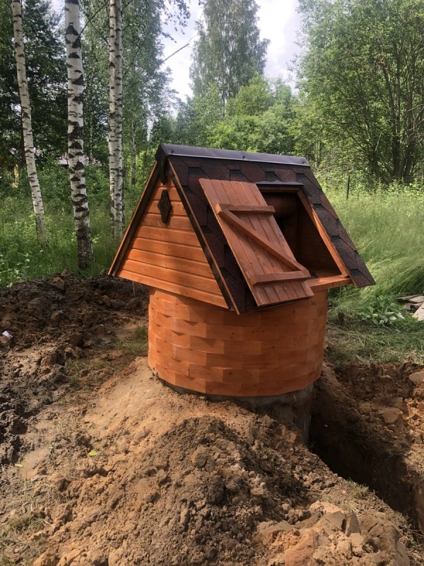 Установка колодца